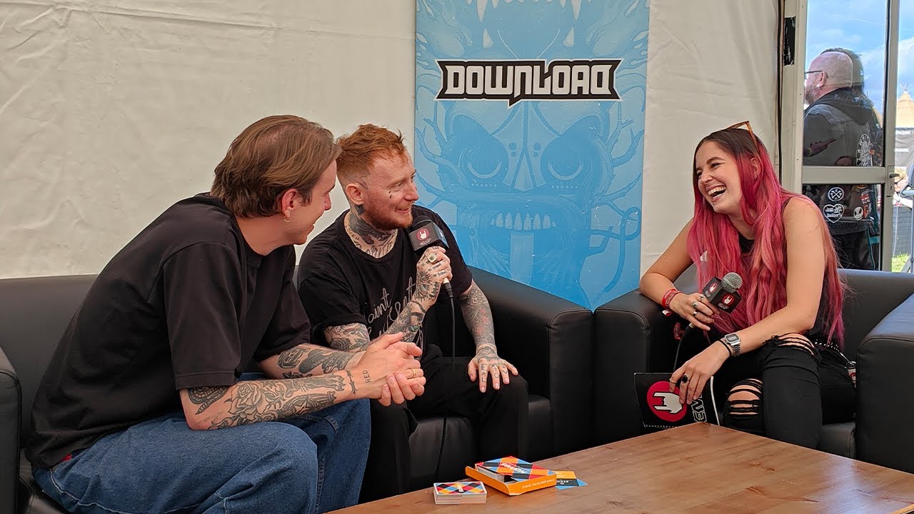 Frank Carter & The Rattlesnakes - Interview with Dean & Frank @ Download 2022!