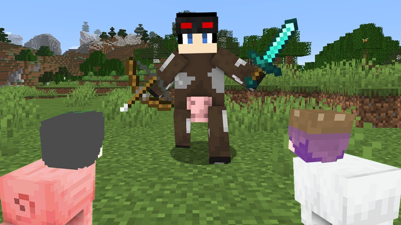 【マインクラフト😜】動物に変身して最強動物から逃げろ！「全員へんしん鬼ごっこ」【マイクラMOD実況】