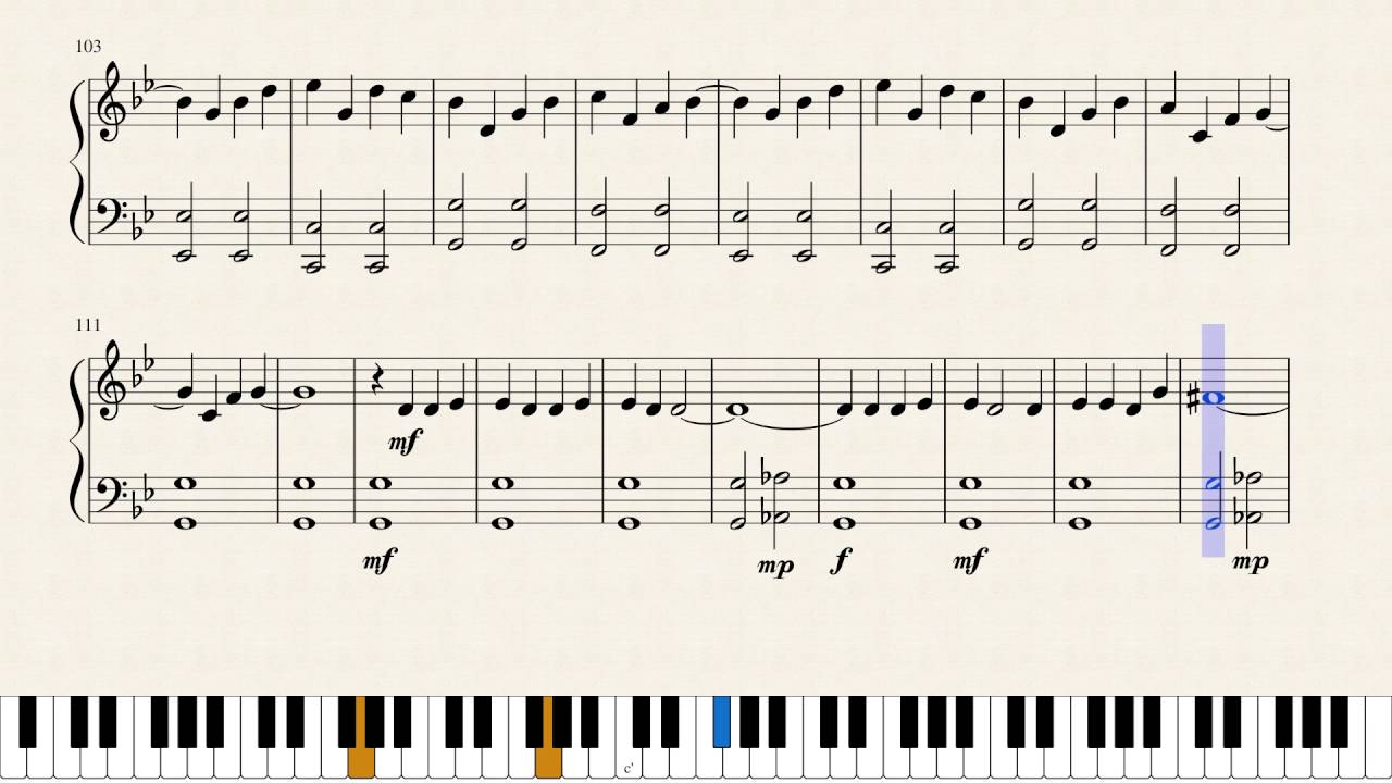 I'm Blue by Eiffel 65 for Piano