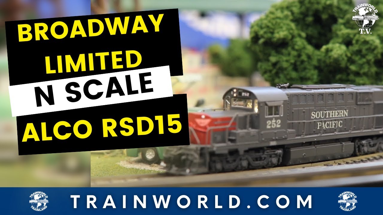 N Scale Broadway Limited - ALCO RSD 15 Locomotives