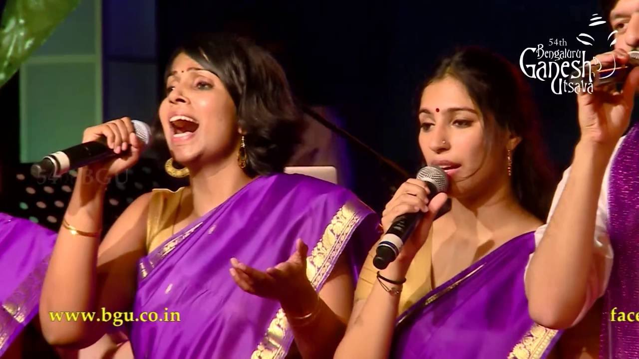 VANDE MATARAM | Berklee Indian Ensemble - USA | VP & RD | 54th Bengaluru Ganesh Utsava 2016