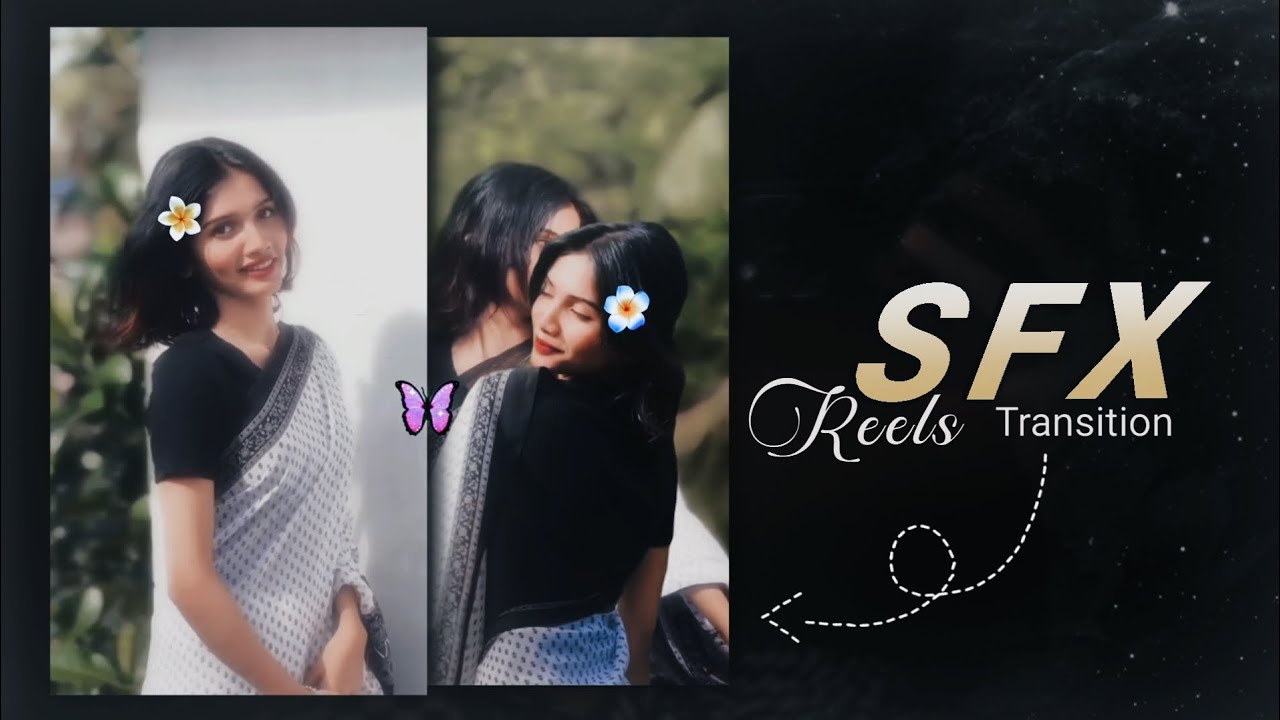 Instagram Trending SFX TRANSITION Reels Video Editing | Capcut Video Editing | Full Tutorial 🌸