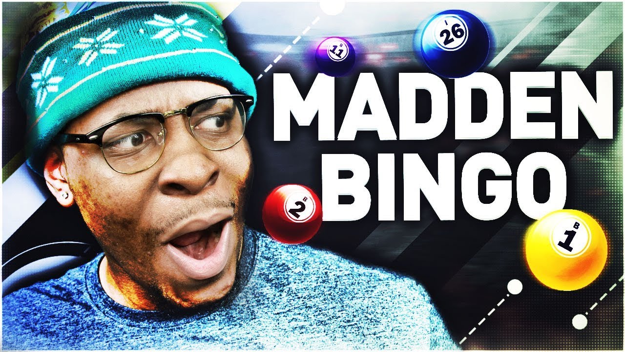 THIS GAME IS SO INSANE AND FUN! MADDEN BINGO W/ TEX! MADDEN 18 ULTIMATE TEAM