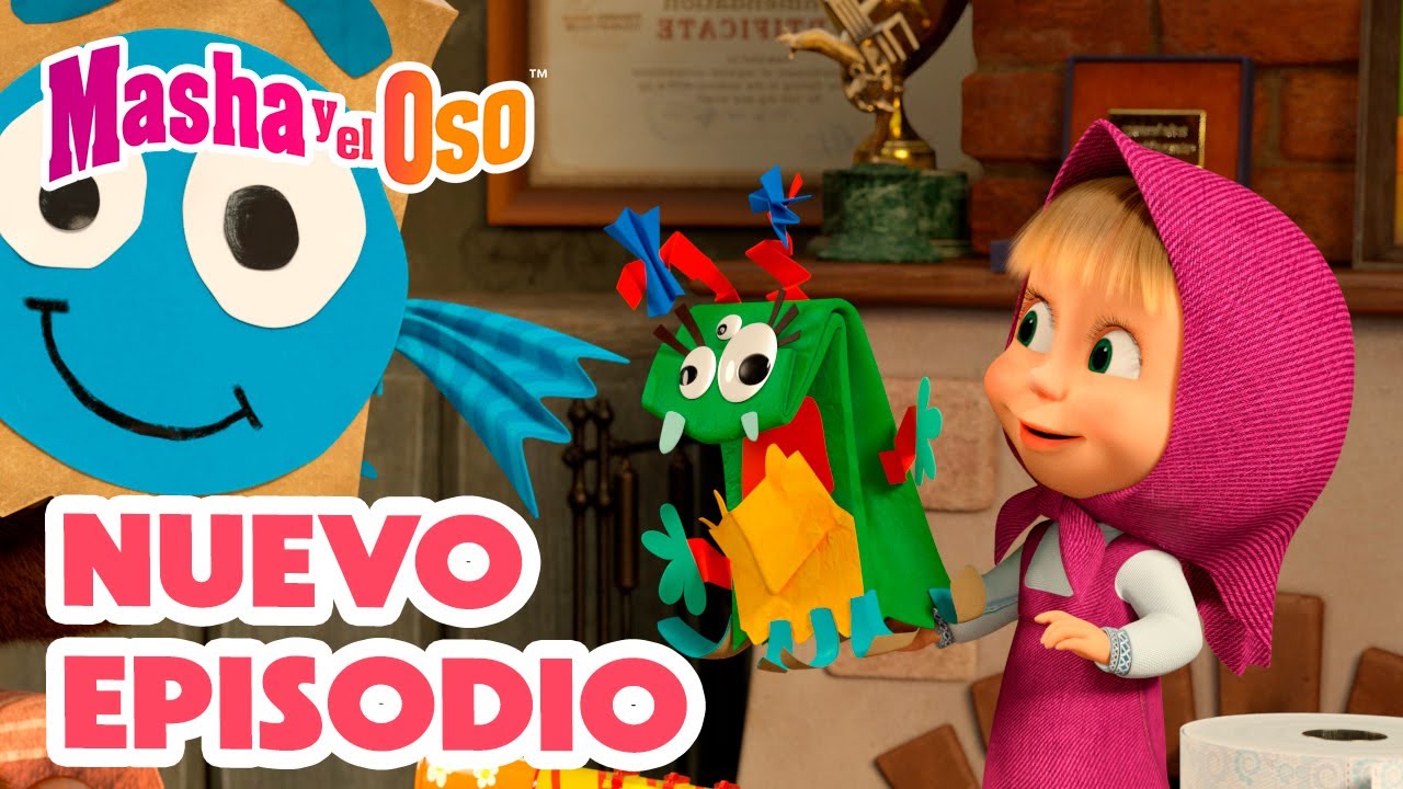 🐟 Día de manualidades 🎨✂ NUEVO EPISODIO 🐻👧 Masha y el Oso Castellano