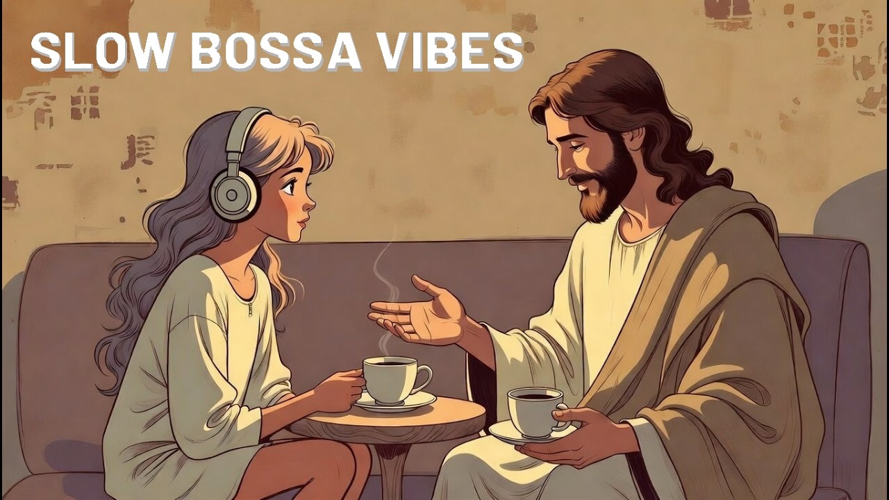 Quiet Coffee With Jesus ☕ | Calm Café Jazz Inspired by Scripture 📖