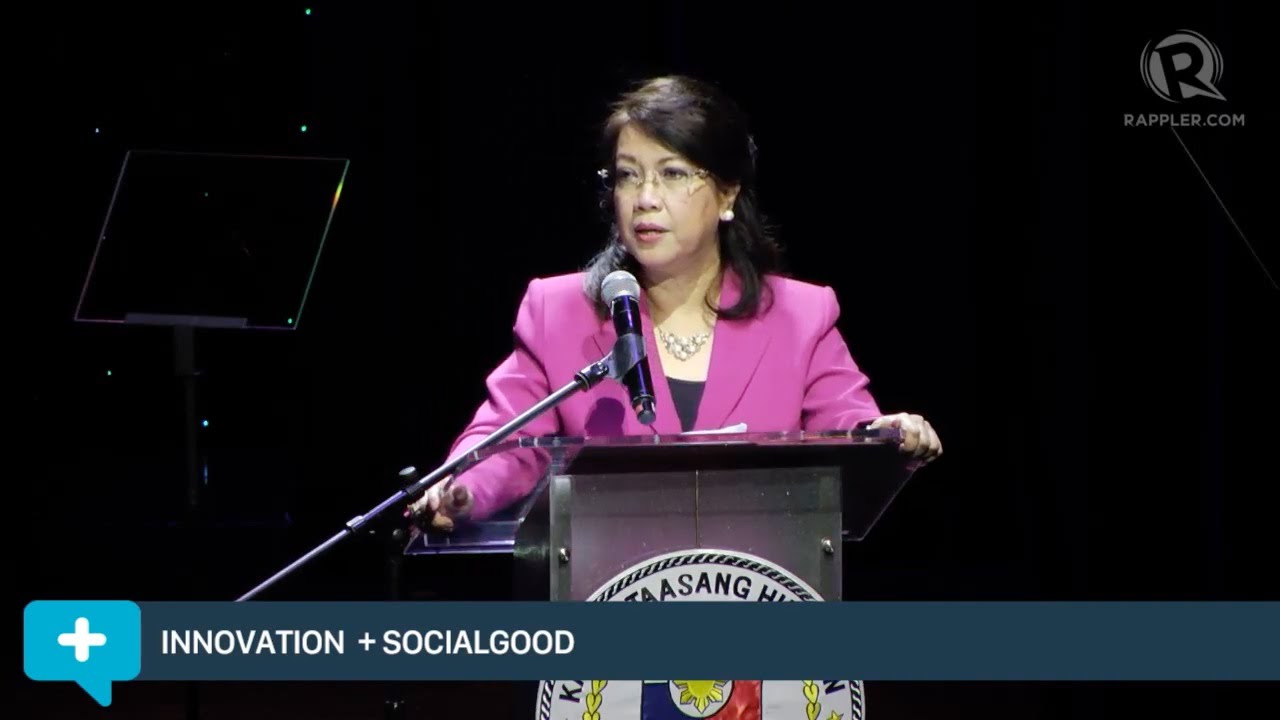 Social Good Summit 2015: Maria Lourdes Sereno, Chief Justice, Philippine Supreme Court