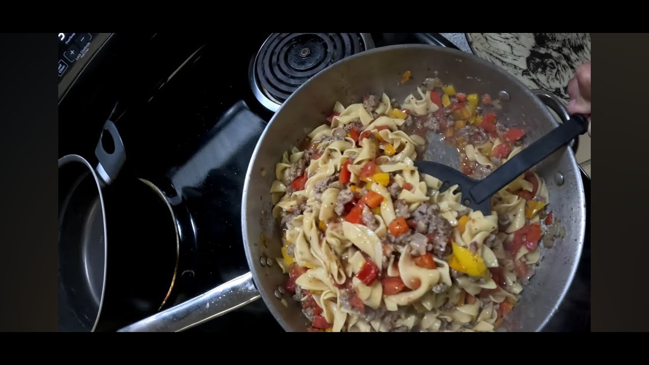 Drunken Italian Noodles