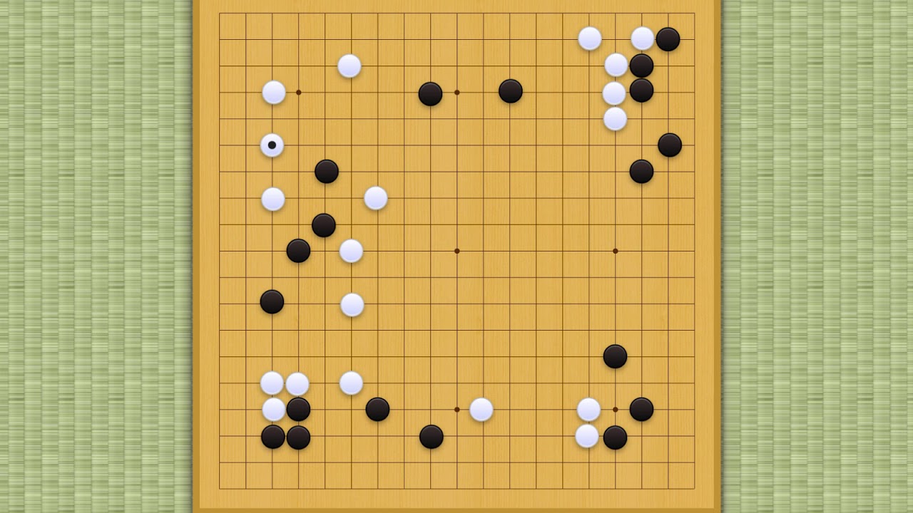 ELF OpenGo vs Leela Zero - Game 1