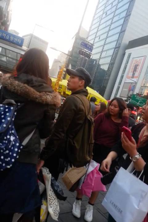 [AF10V22V23] 131105 นัน หงหยก ถ้าน้องหยวกจะเกรียนขนาดนี้ lol at Myeong Dong