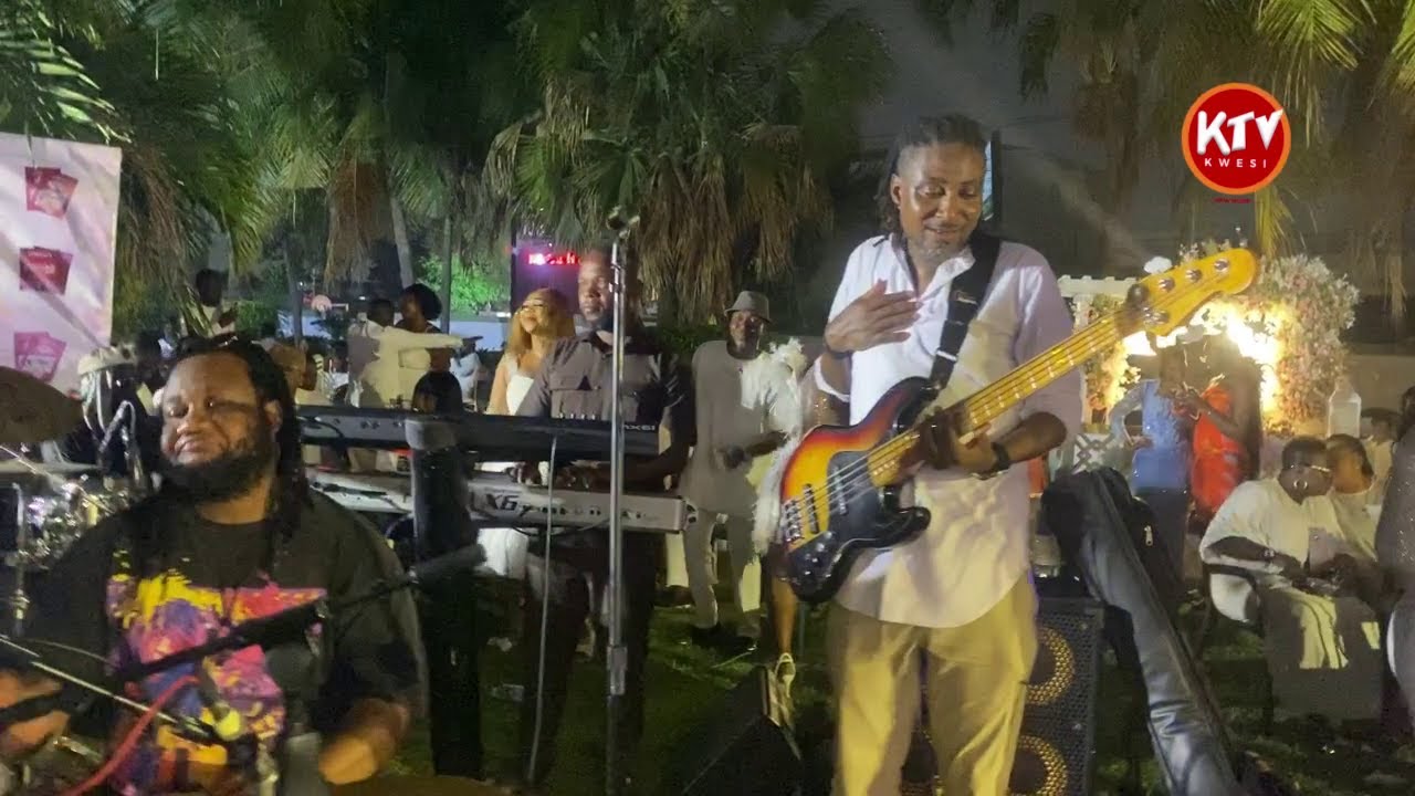 Ghana high-life Jam with the Hyskuul band @Mrs Jannis Acheampong Birthday Party