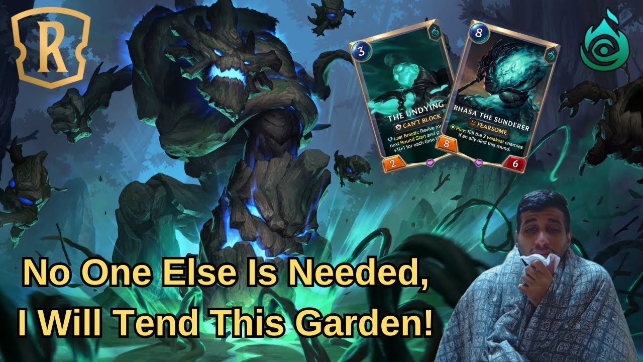 The Shadow Isles Will Bloom Again! - Insane Mono Maokai/SI Deck On Masters! [Legends Of Runeterra]