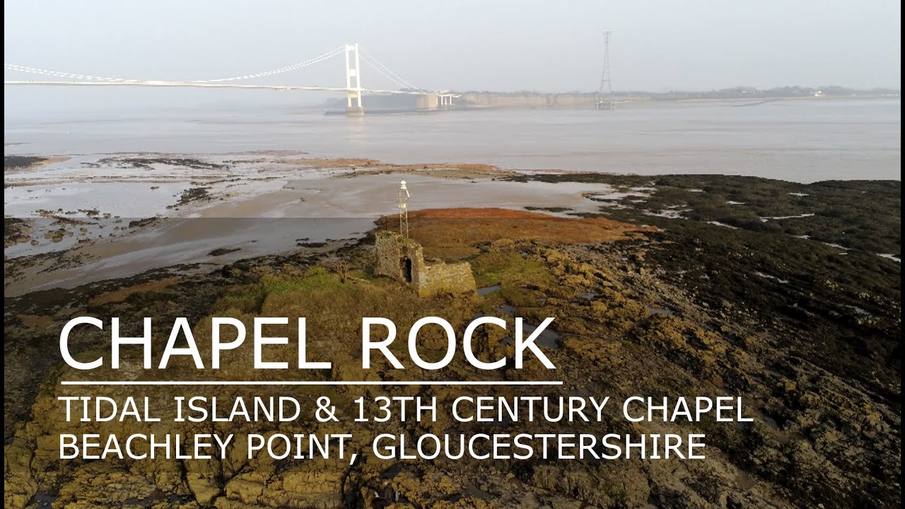 Exploring Chapel Rock | 13th Century Chapel | Beachley Point Gloucestershire