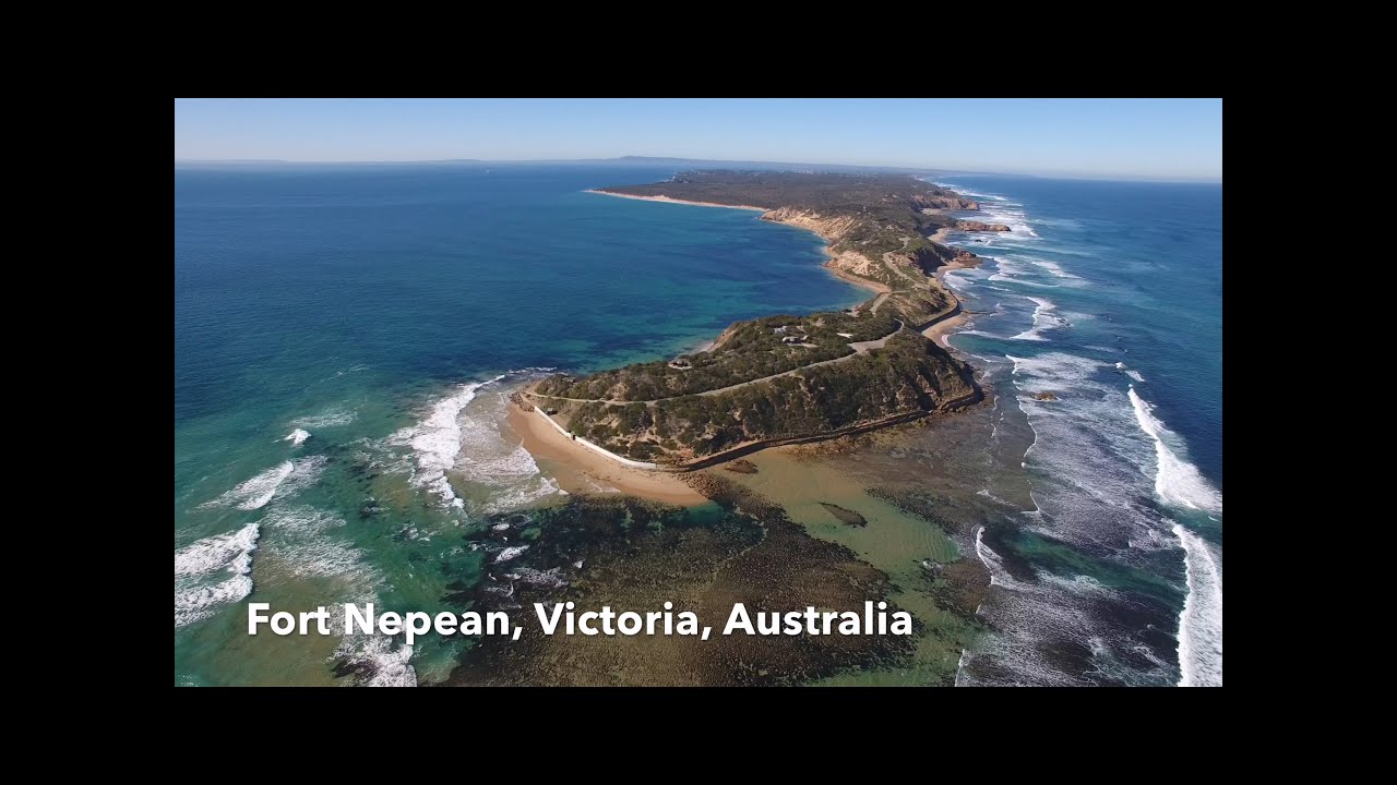 Our World by Drone in 4K - Fort Nepean, Victoria, Australia