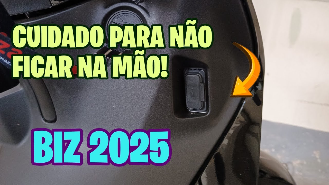 A Maneira Certa de Carregar Seu Celular na Biz 2025 com o Adaptador USB-C (TUTORIAL COMPLETO)