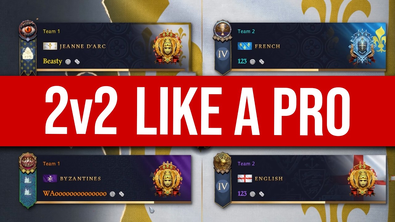 How to Play 2v2 Like a Pro in AOE4