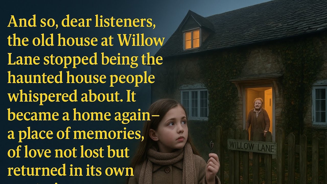 “The Willow Lane Mystery | A Heart-Touching UK Story of Memories, Loss & Healing”