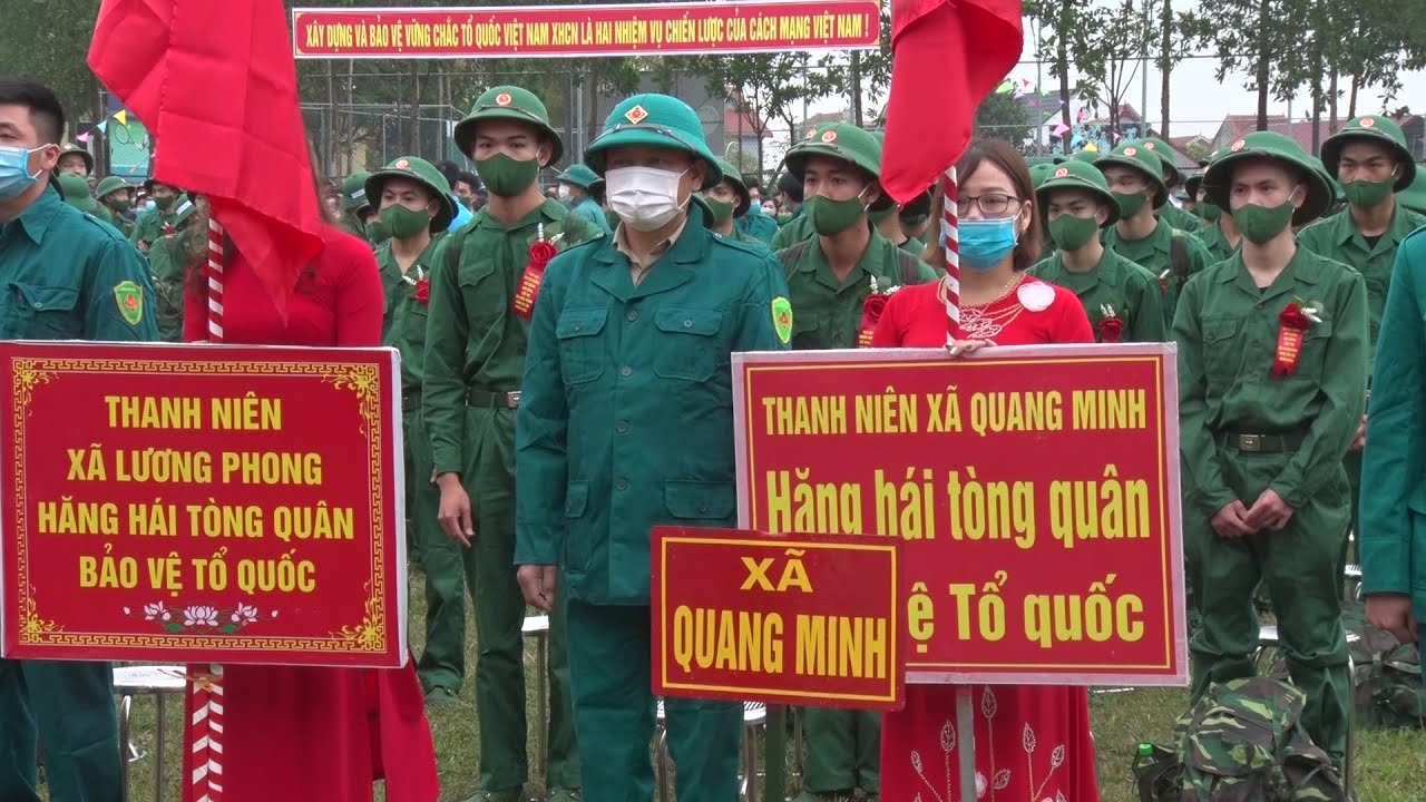 Ngày hội Tòng quân huyện Hiệp Hòa 2021
