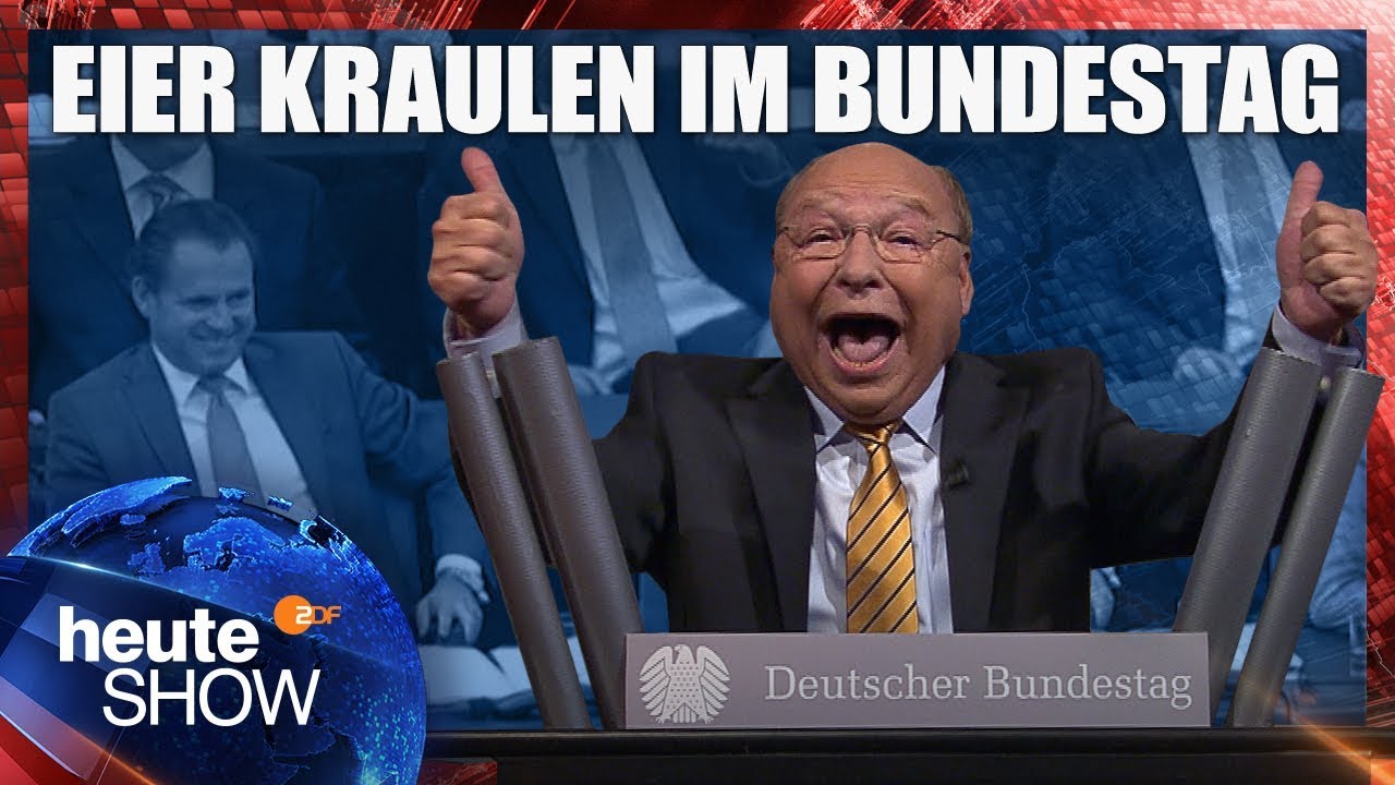 Gernot Hassknechts Eröffnungsrede im Bundestag | heute-show vom 06.10.2017