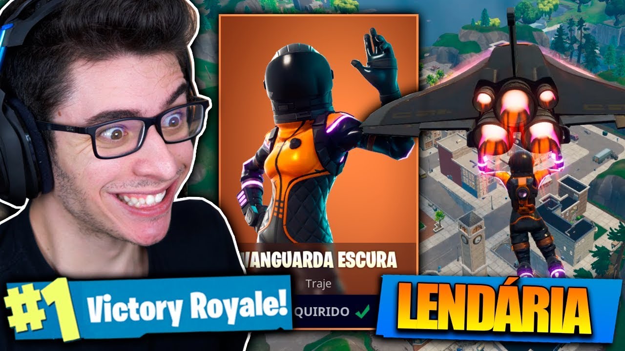 A SKIN LENDÁRIA MAIS INCRÍVEL QUE JÁ COMPREI NO FORTNITE BATTLE ROYALE!