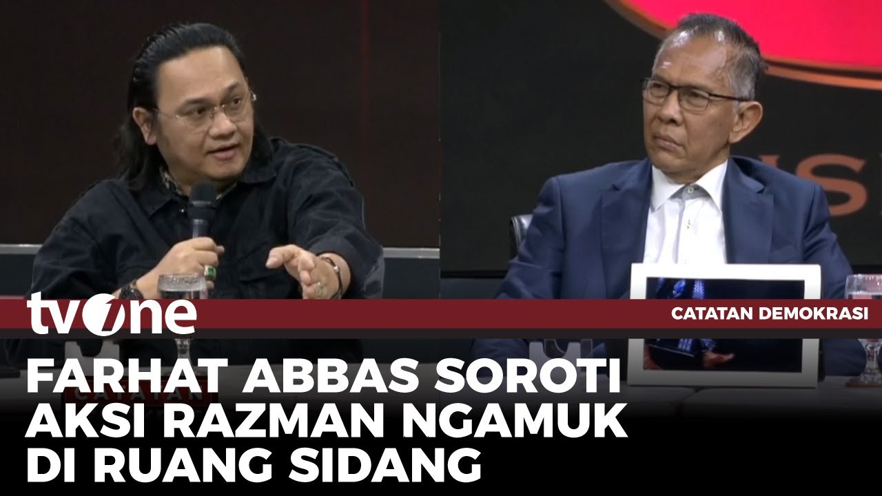 Farhat Abbas Sebut Razman Punya Banyak Musuh: Dia Angkuh! | Catatan Demokrasi tvOne