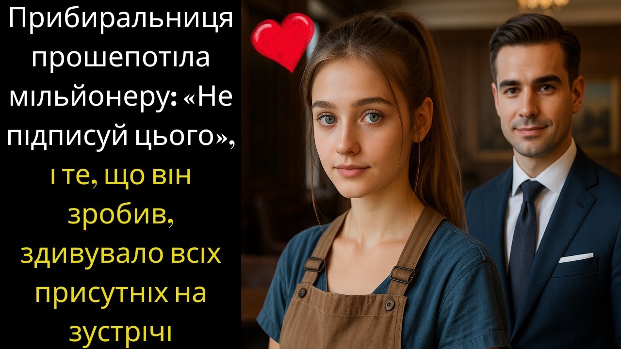 ❤️ПРИБИРАЛЬНИК ПРОШЕПІВ МІЛЬЙОНЕРУ: НЕ ПІДПИСУЙ ЦЕ, І ТЕ, ЩО ВІН ЗРОБИВ, ЗДИВИЛО ВСІХ НА ЗУСТРІЧІ