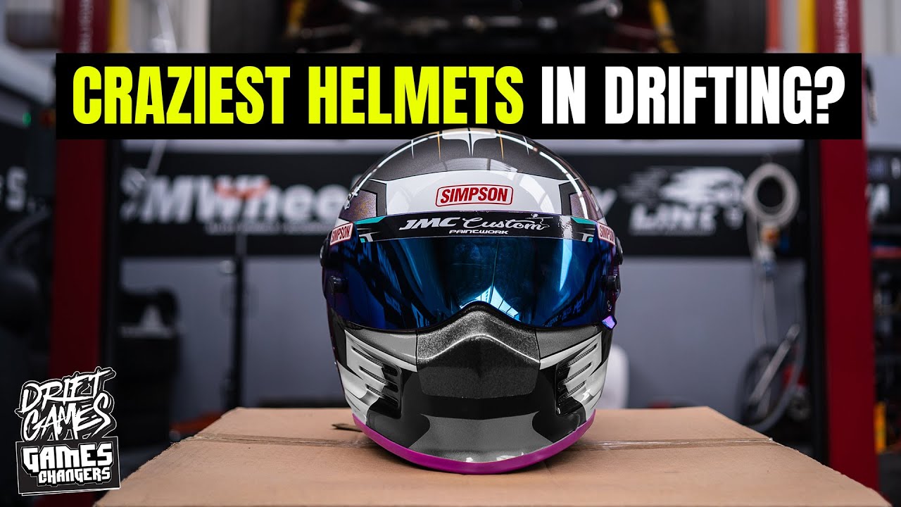 Our CUSTOM PAINTED drift helmets are DONE | What a SURPRISE!