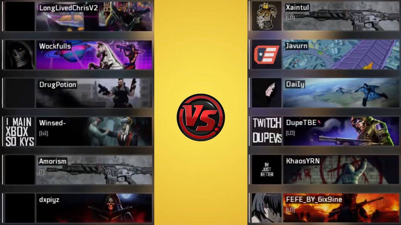 Bo4 6v6 $150 Tournament (Stemshot Team vs Amorism/Karesh Team) Best Of 9 FINALE (CHECK DESCRIPTION)