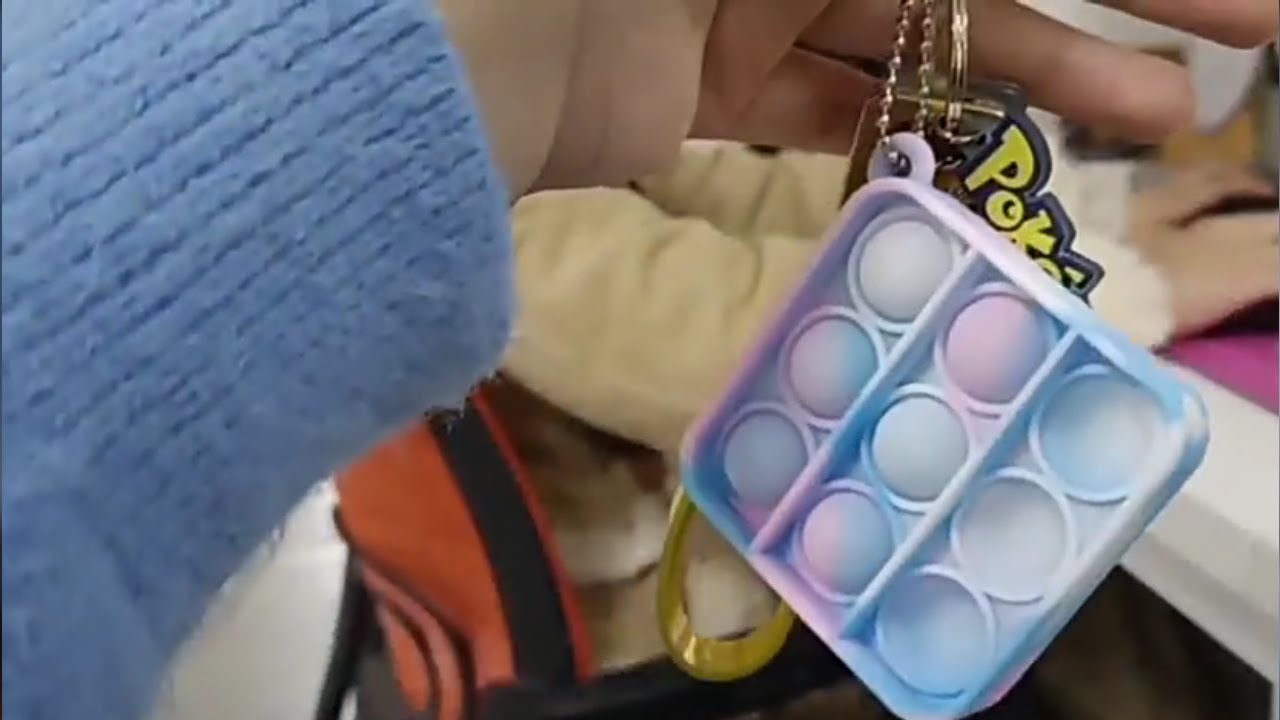 Mini Pop It Keychain Review 2021 - Mini Pop It Fidget Toy