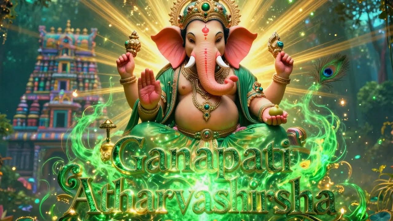 🔴LIVE STREAM 12h - Ganapati Atharvashirsha | Lord Ganesha Peace Chant