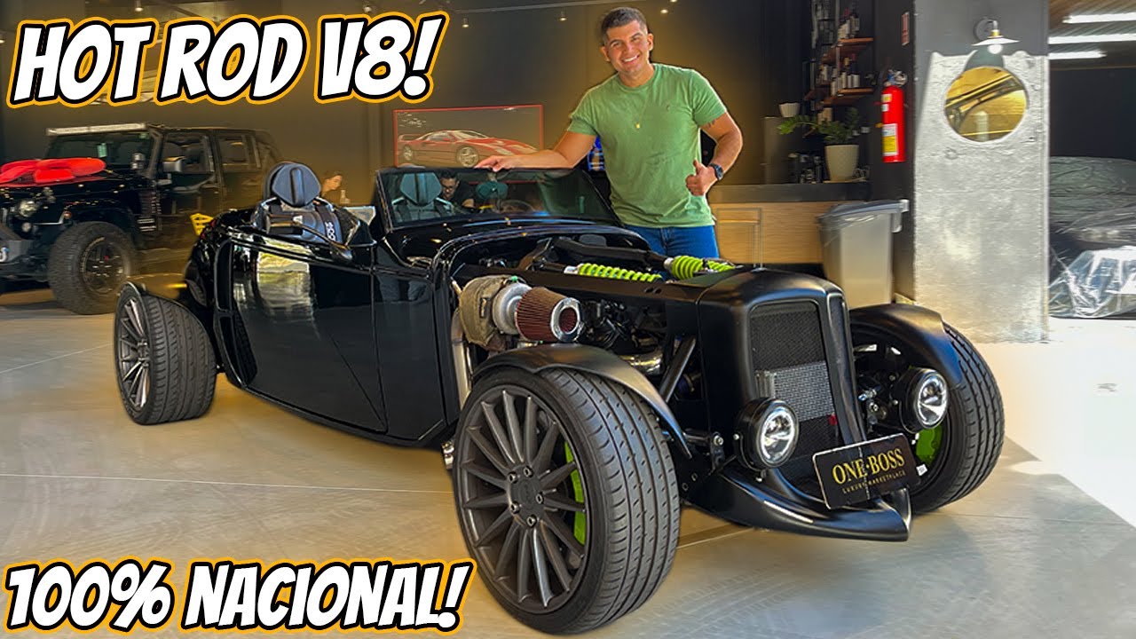 Sigma - Um Hot Rod brasileiro V8 Biturbo com suspensão de Fórmula 1