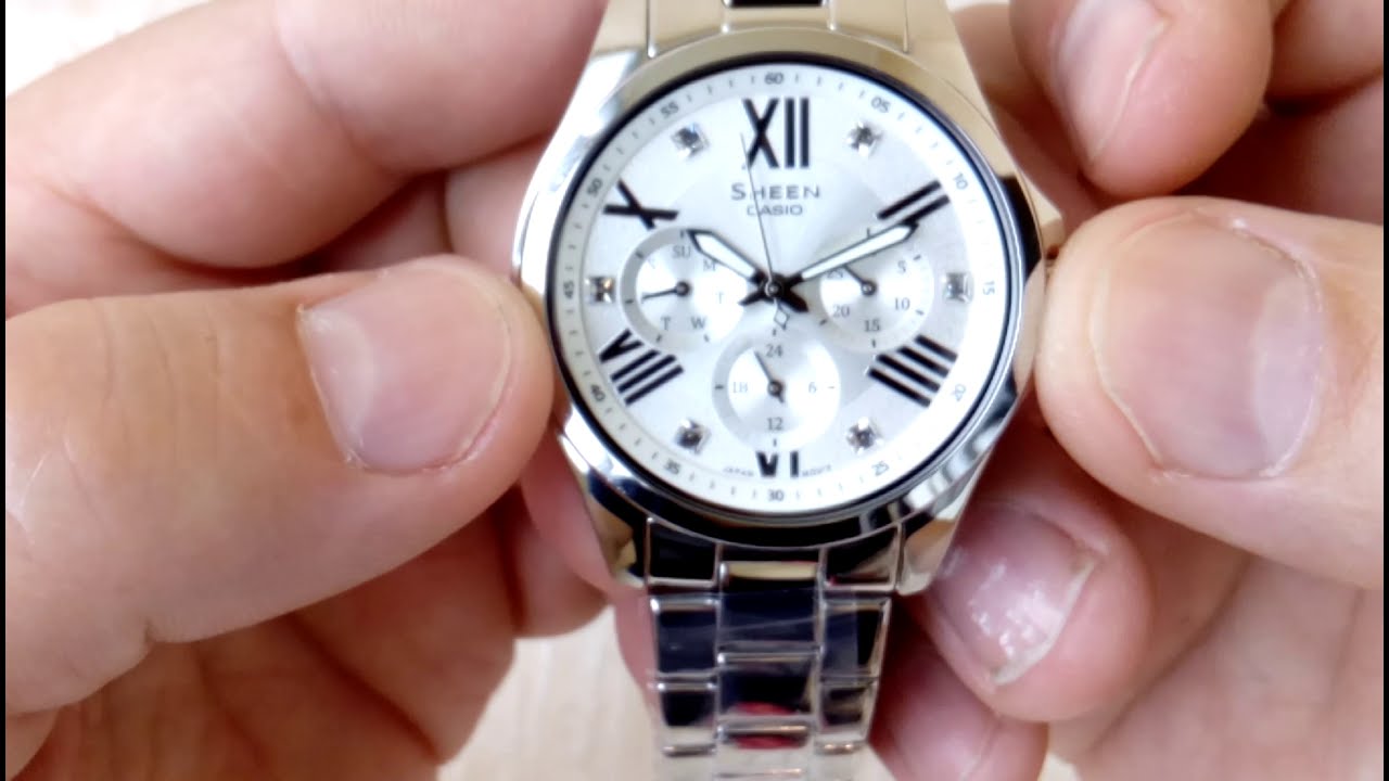 CASIO SHEEN SHE-3806D-7A
