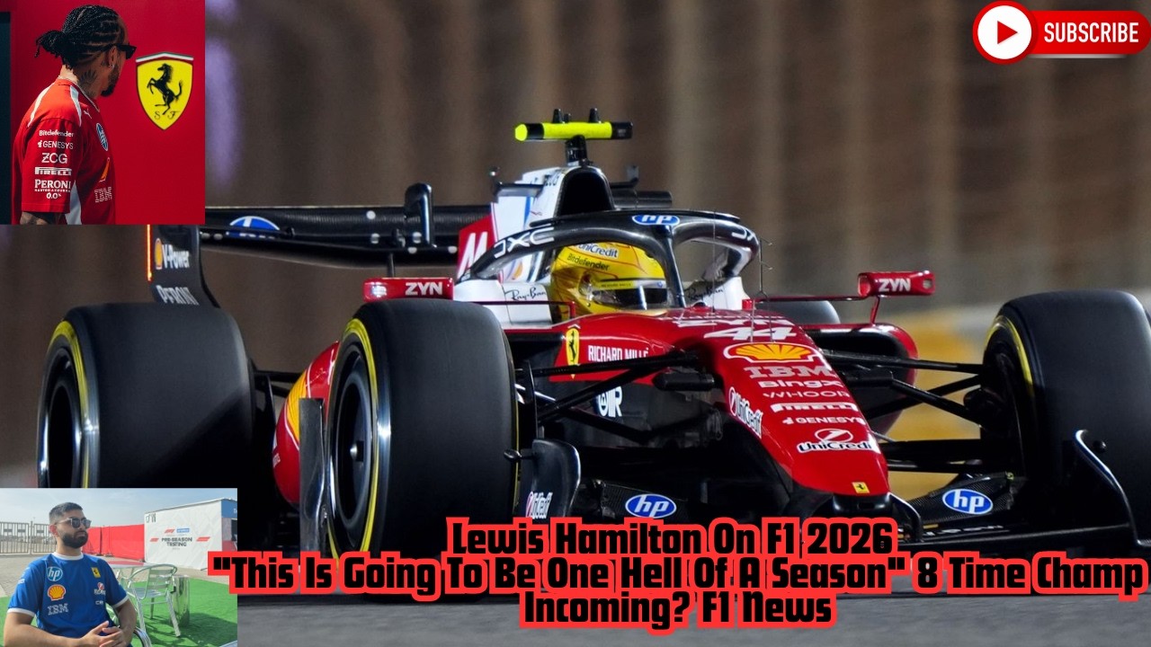 Lewis Hamilton On F1 2026 