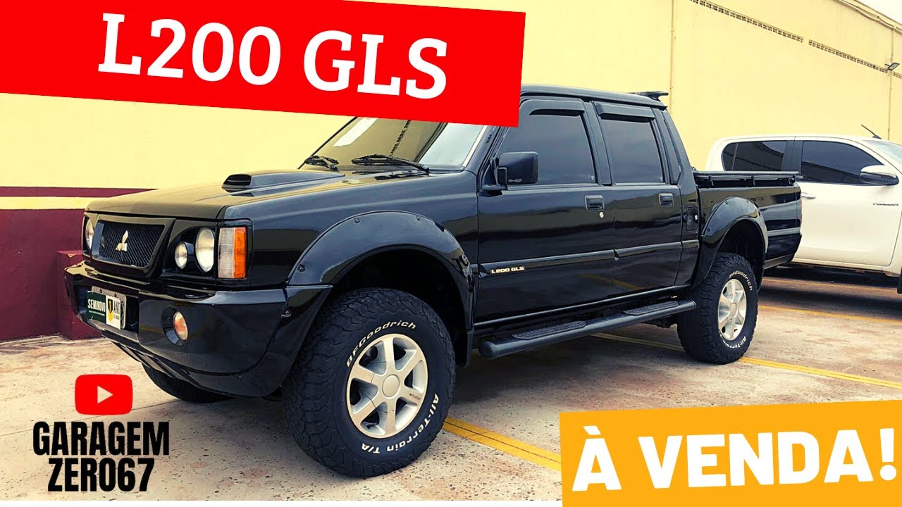 MITSUBISHI - L200 GLS 2.5 4X4 DIESEL MANUAL 2002/2002 À VENDA! #mitsubishi