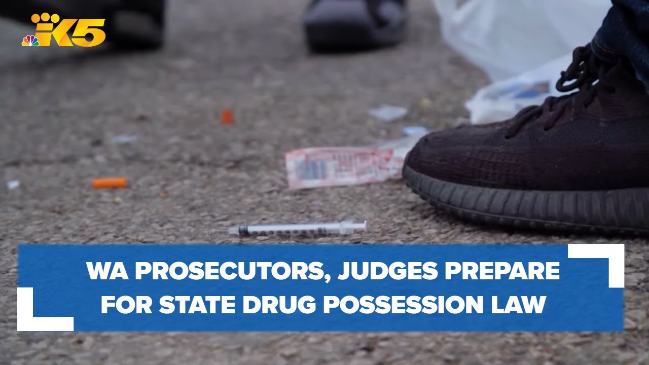 Washington prosecutors, judges preparing for state drug possession law to go into effect