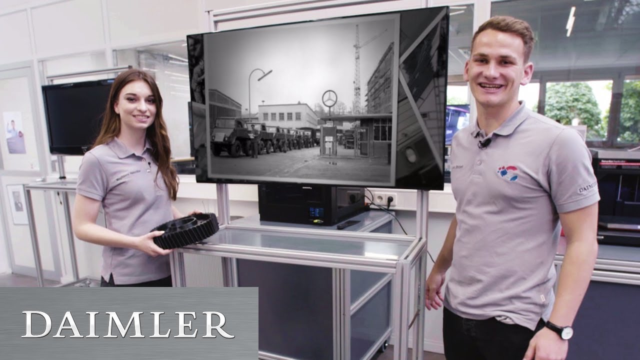 Magdalena und Loris zeigen 100 Jahre Ausbildung im Werk Gaggenau