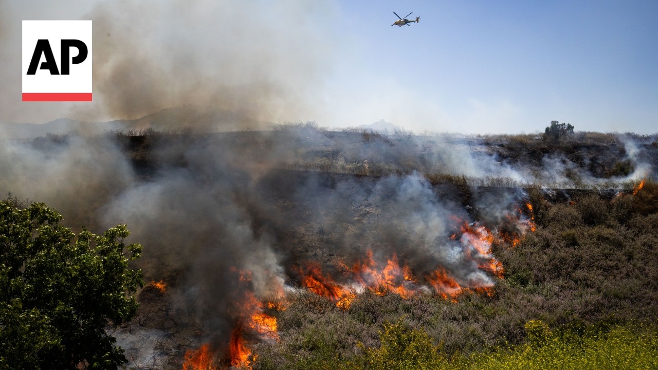 Thousands ordered to evacuate as California wildfire threatens homes