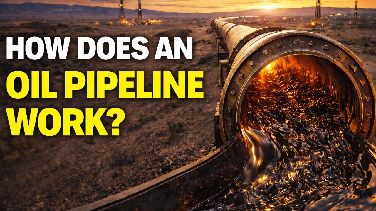 How Oil Pipelines Work &ndash; Crude Oil Pipeline Transport, Pumping Stations, Pipeline Pressure, Oil Flow