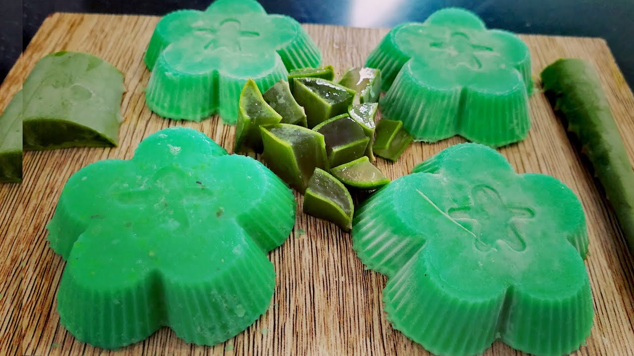 JABÓN❇️ DE SÁBILA O ALOE VERA CON ZOTE FÁCIL