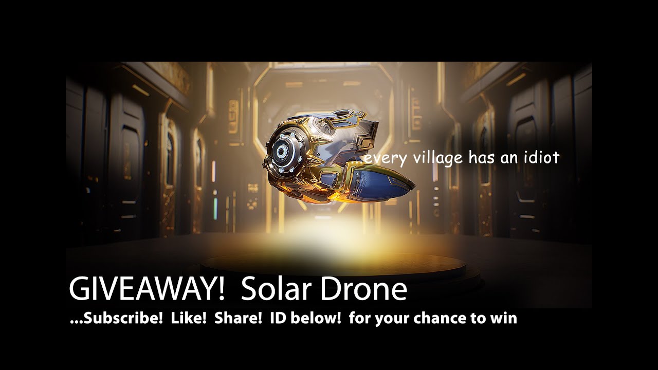 GIVEAWAY:  Solar Drone