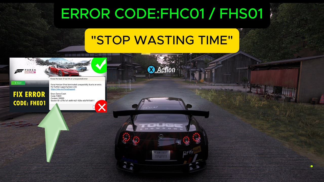 Forza Horizon 6 FHC01 / FHS01 Crash Fix | How I Fixed My Crashing (GTX 1080)
