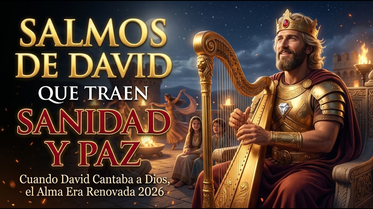 Cuando David Cantaba a Dios, el Alma Era Renovada: Salmos de David para una Protección #músicahebrea