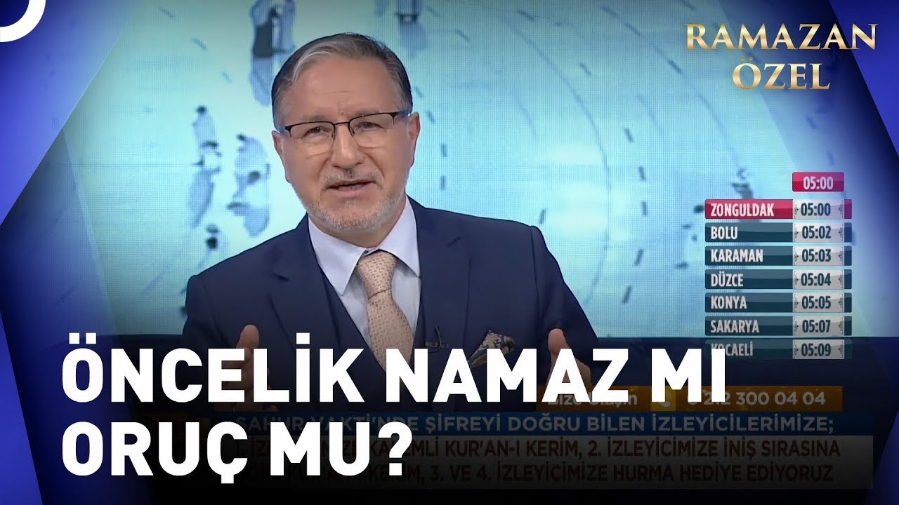 Önceliğimiz Namaz Mı Oruç Mu Olmalı? | Prof. Dr. Mustafa Karataş ile Sahur Vakti