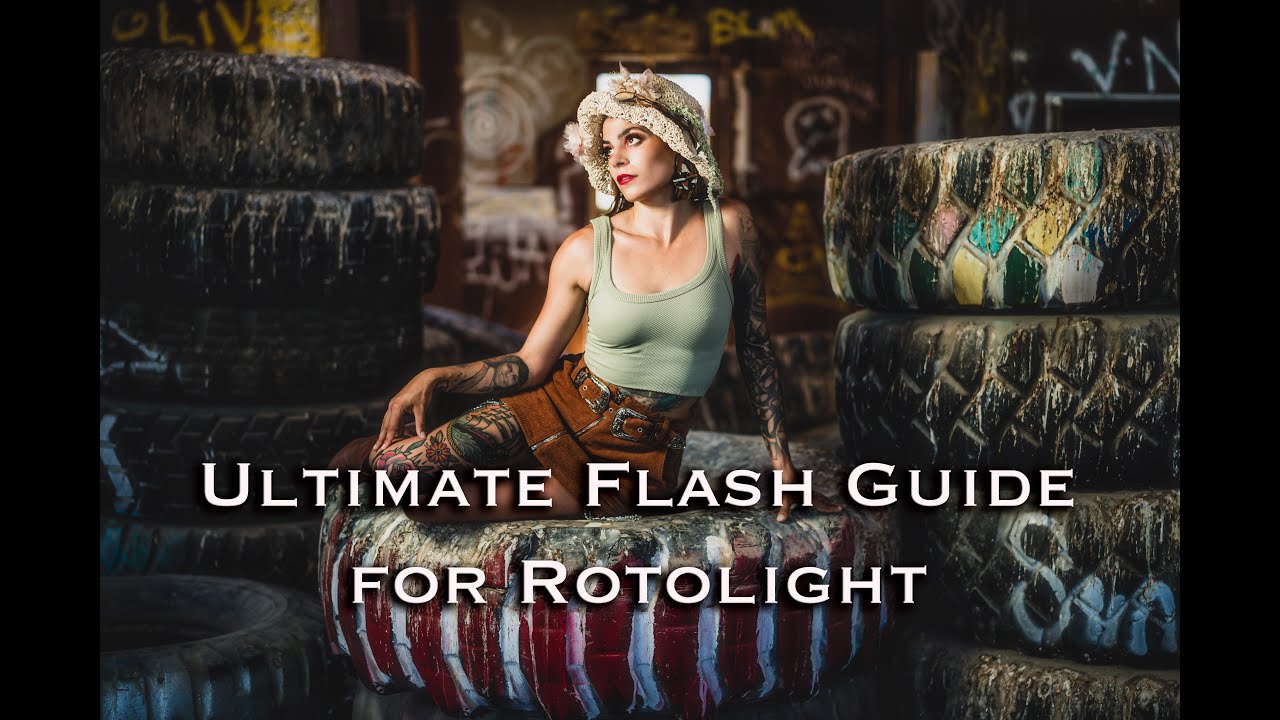 Полное руководство по использованию вспышки с помощью Rotolight!!