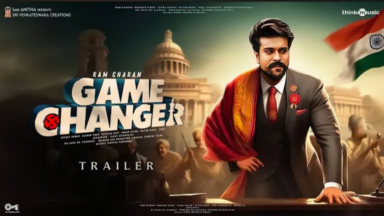 GAME CHANGER- Hindi Official Trailer l Ram Charan l Kiara Advani l Dil Raju