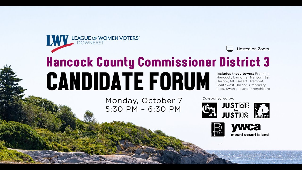 Candidate Forum: Hancock County Commissioner District 3