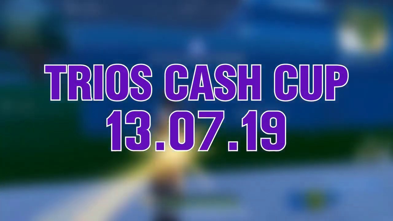 TRIOS Cash Cup - Solo/Trio Clutch🔥