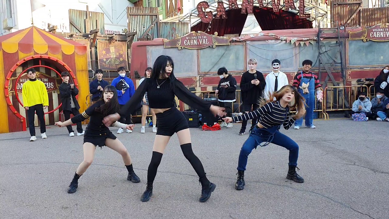 201024 What you waiting for - 춤추는 곰돌 에버랜드 버스킹 직캠ㅣ AF STARZ EverLand busking fancam