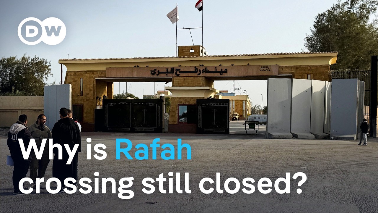 Uncertainty around reopening of Gaza's Rafah border crossing | DW News