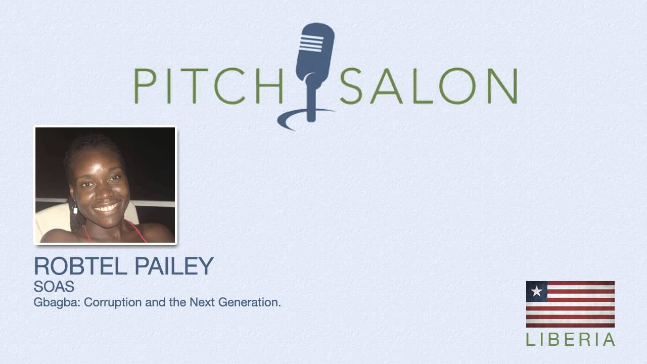 Pitch Salon: Robtel Pailey - Monrovia Event 3/20/2013
