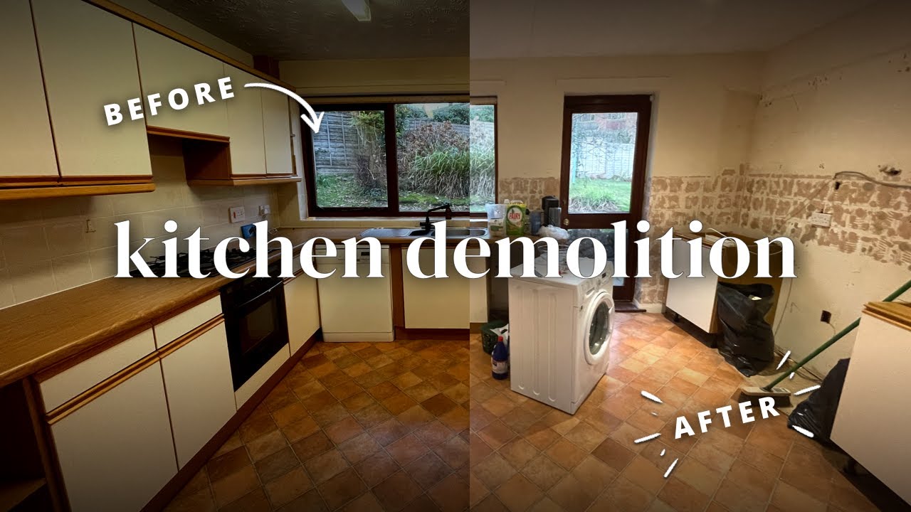 Kitchen Demolition | Our Kitchen Renovation & Makeover | Louise Henry